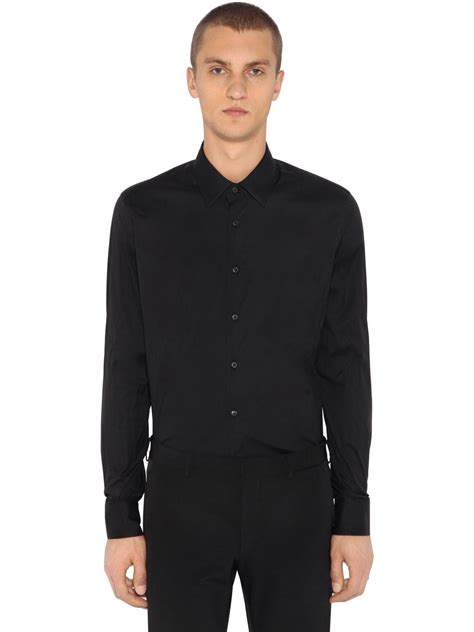 Prada Poplin Shirts for Men 